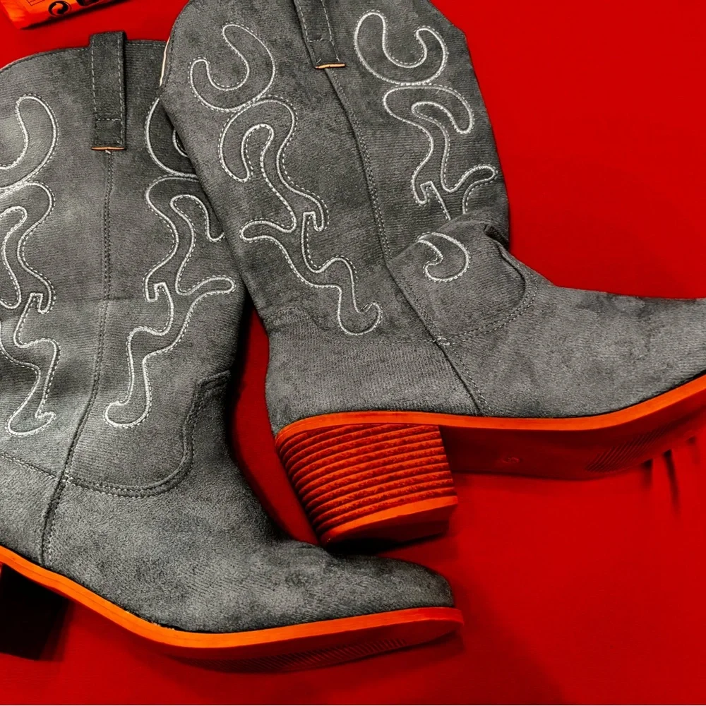 Blue Western Boots - Picture 5 of 11